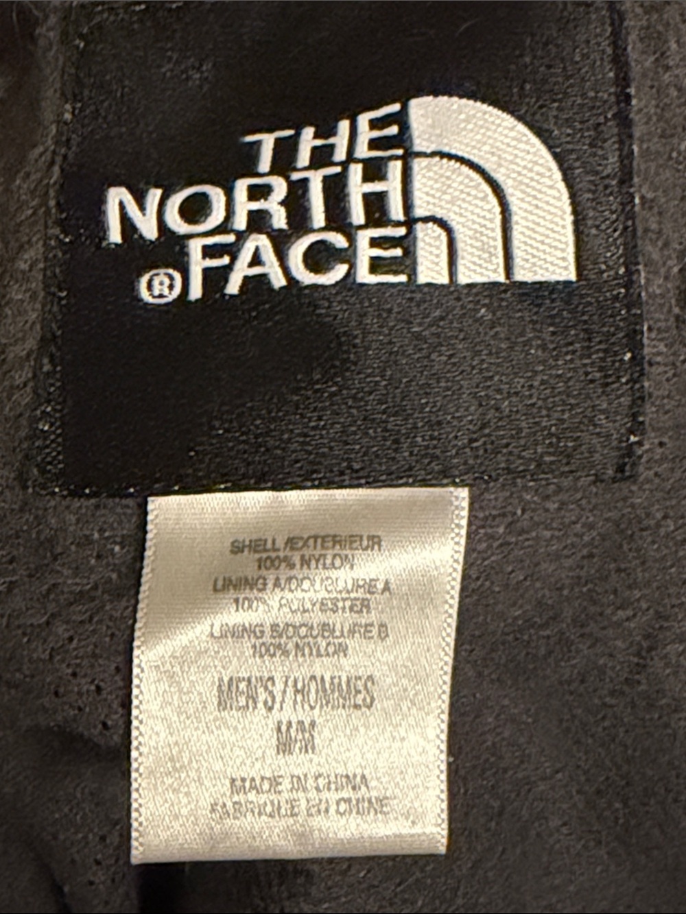 The North Face Men's Navy Hooded Jacket with Fleece Liner - Size Medium - Picture 4 of 8